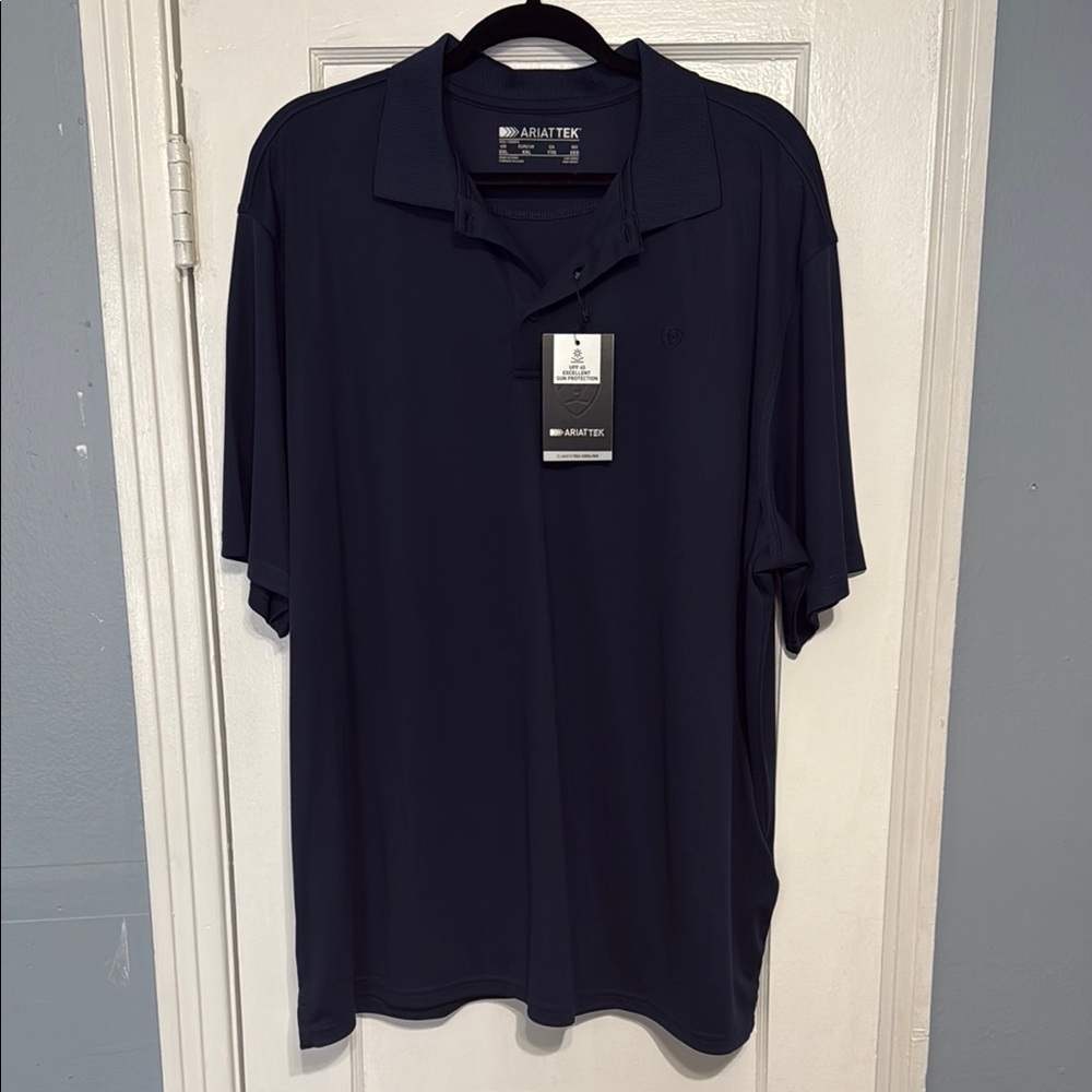 Ariat Men's Navy Polo Shirt